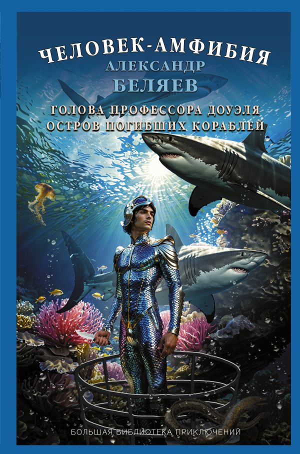 [Chelovek-amfibiya. G_id992] Человек-амфибия. Голова профессора Доуэля. Остров погибших кораблей